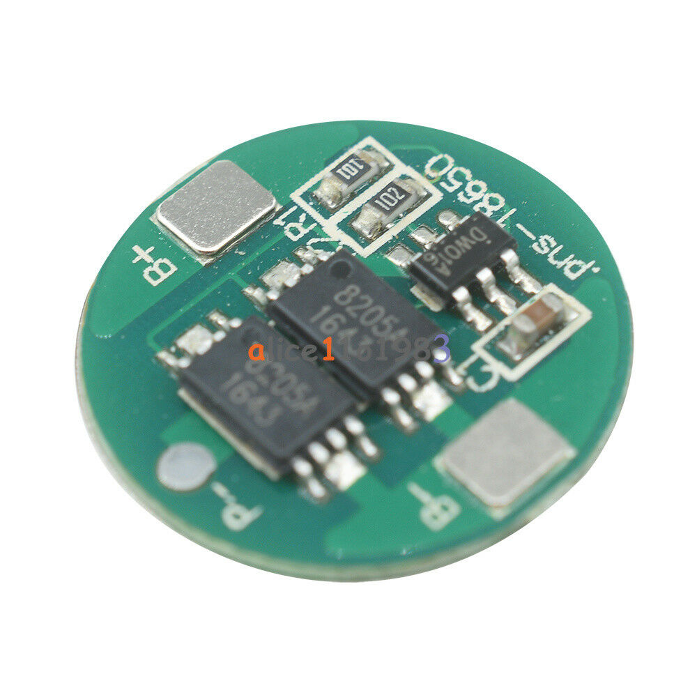 2PCS Dual MOS Battery Protection Board for 18650 Lithium Battery