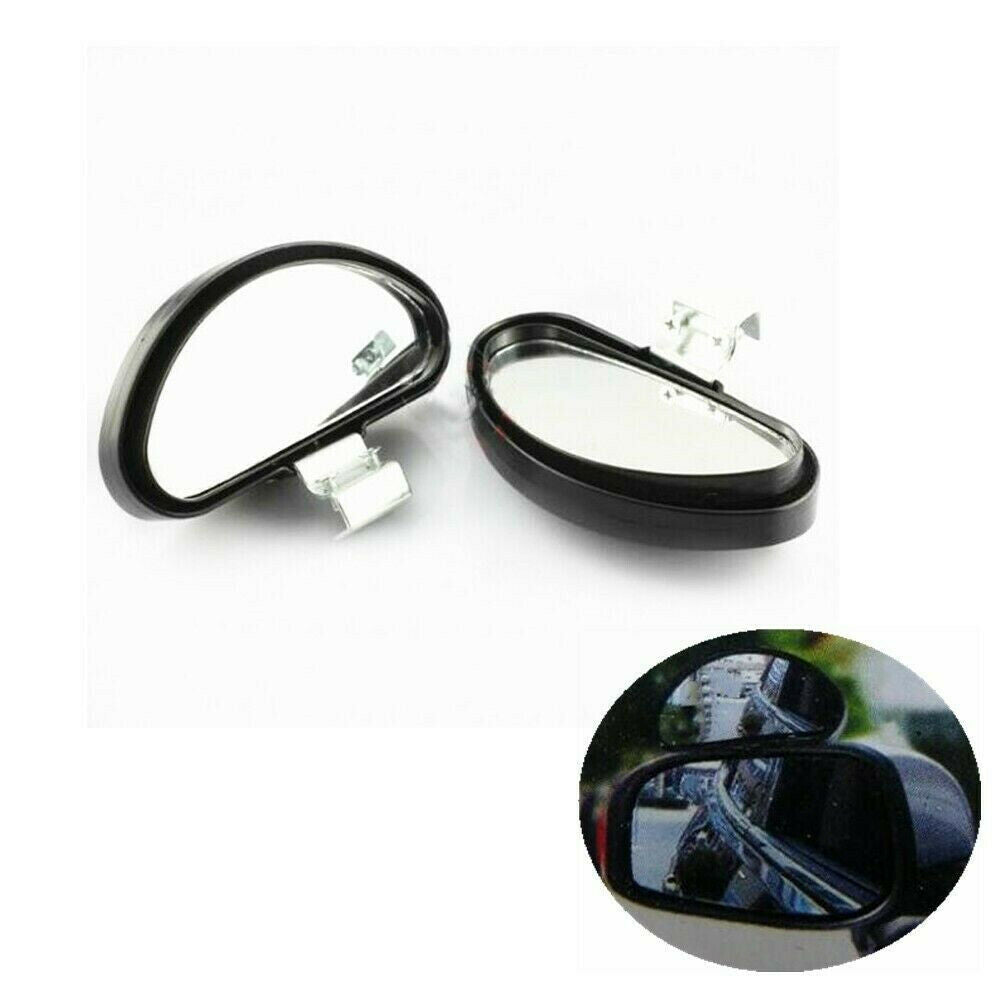 2x Car Blind Spot Adjustable Mirror Driving Instructor Learner Safety Wide Angle