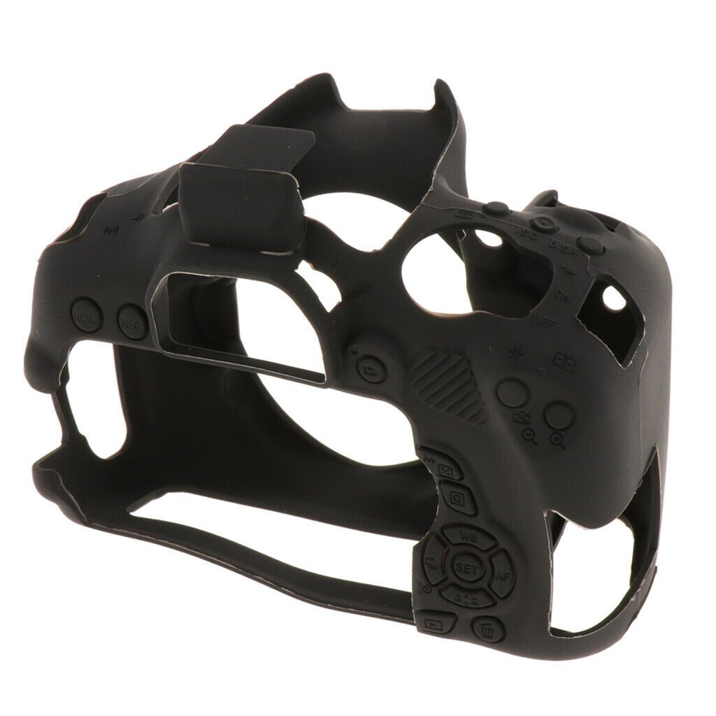 Silicone Protective Housing Camera Case Full Body Shell Cover Black