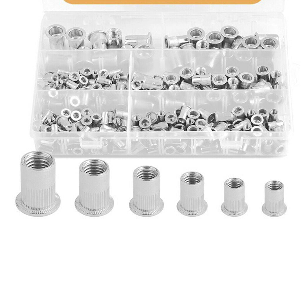 Set of 205 Multi-functional Multi-purpose Rivet Nut High-strength Durable