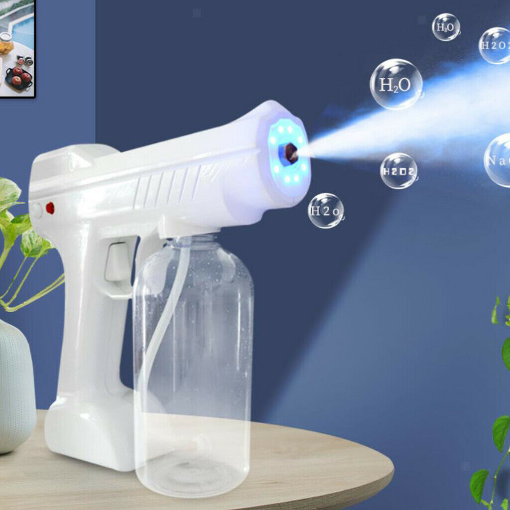 Nano Atomization Sanitizer Spray Sprayer Disinfectant Gun &Nail Art Stickers