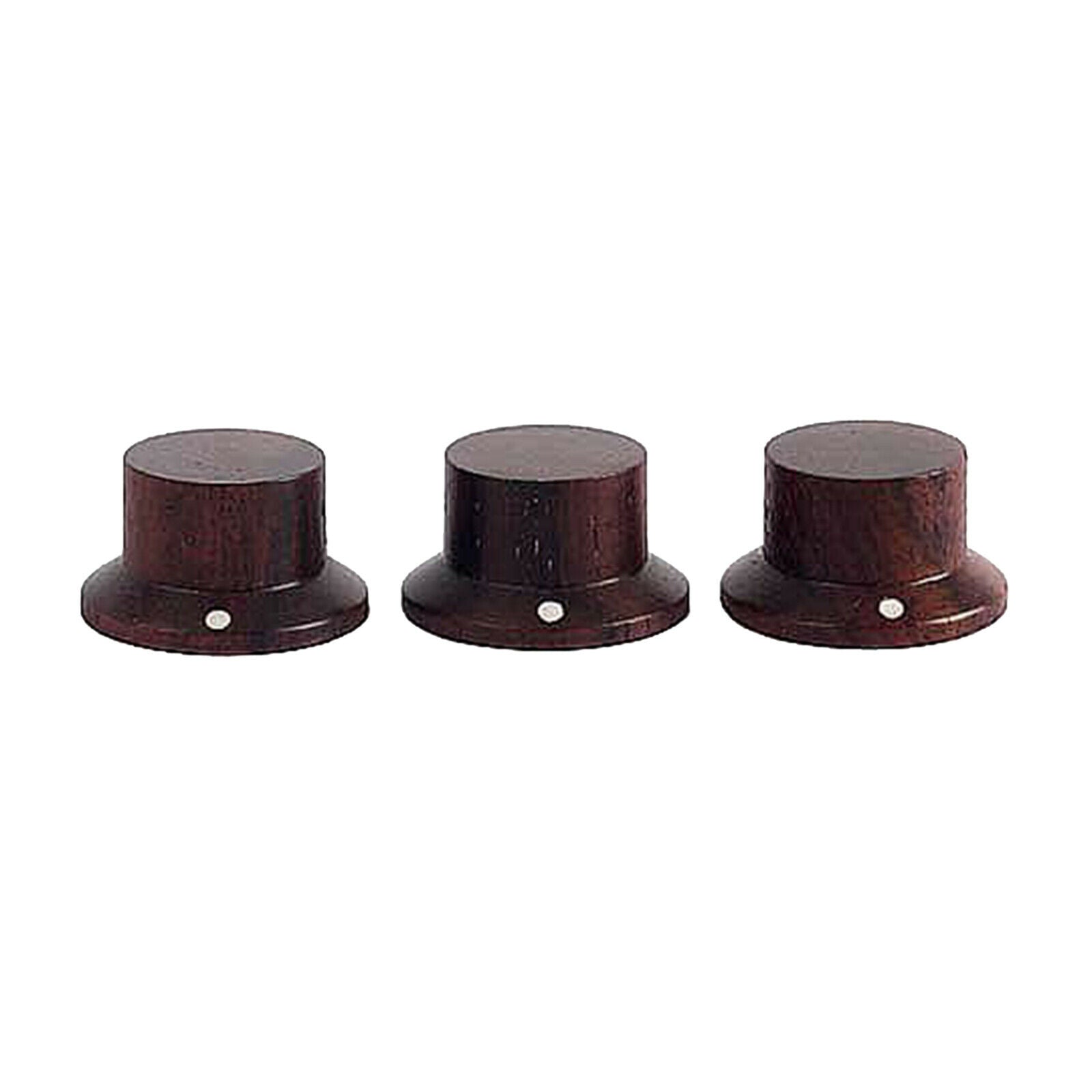 3pcs Wooden Speed Control Knob Volume Knobs Tone Control Knobs Accessories