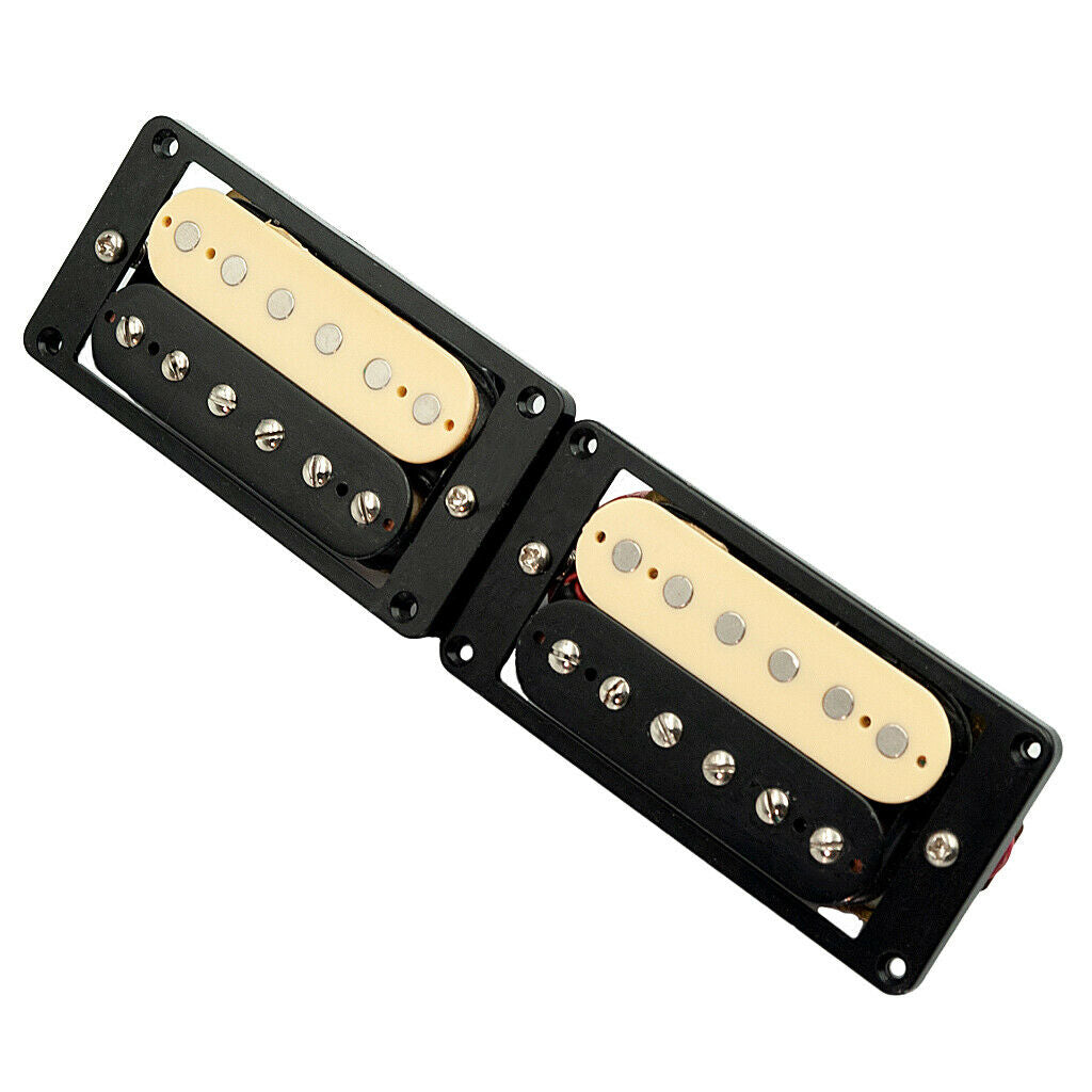 Neck Pickup Ceramic Magnets Golden Plated \ U0026 Cover For Electric Guitar
