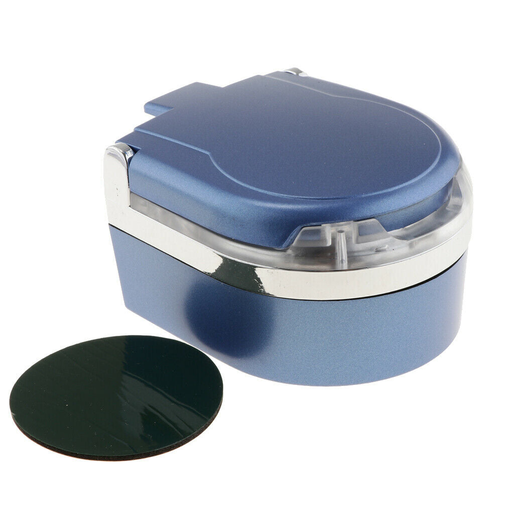 Blue Smokeless Cup Holder Car Truck  Ashtray with Blue LED Light