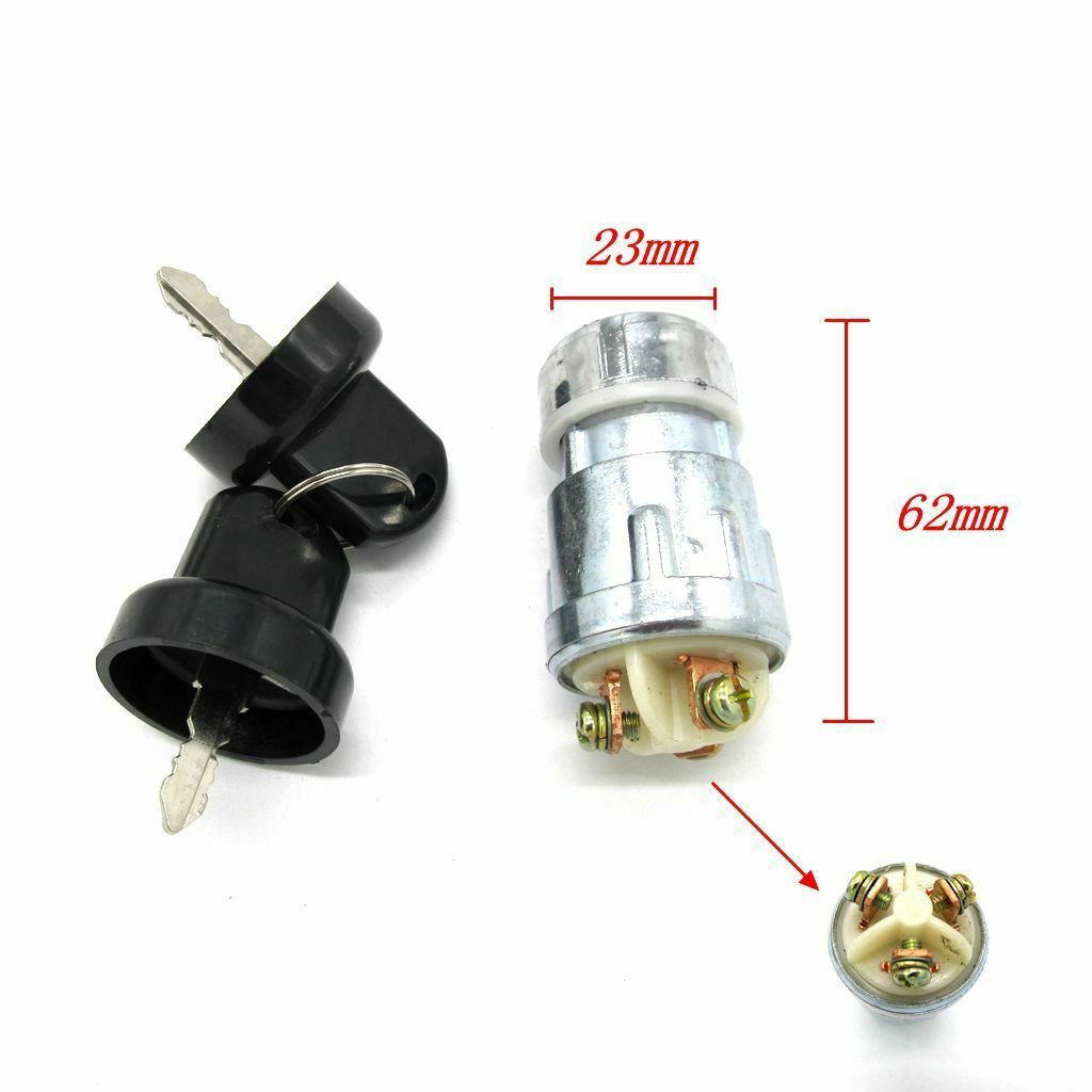 Set of 1 3 Wire Ignition Key Run Switch 110c 250cc Quad Dirt Bike ATV