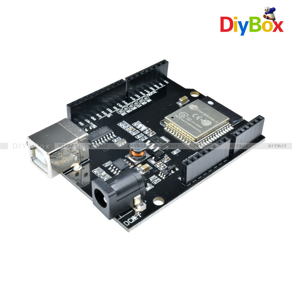 USB-B ESP32 WiFi+Bluetooth+UNO WeMos D1 R32 4MB Flash CH340 Module for Arduino