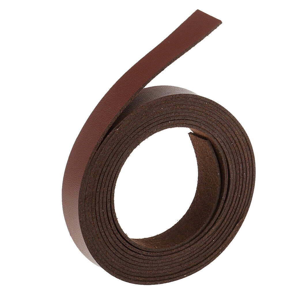 3pcs Assorted Pu Leather Strap Strips for DIY Leathercrafts Bag Handle DIY