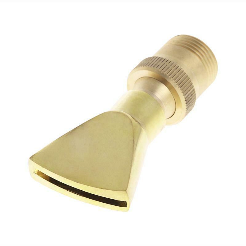 1/2" DN15 3/4" DN20 Fan Shape Spring Fountain Pond Nozzle Sprinkler Spray Head