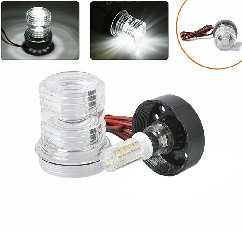 Marine Boat Yacht Stern Anchor LED Navigation Light All Round 360° White LigBDA