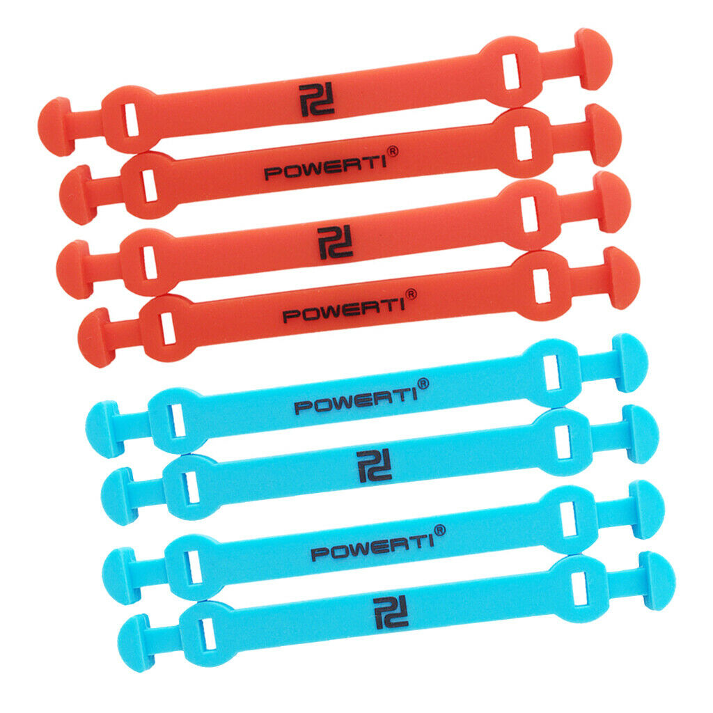 8x Practical Vibration Dampeners Shock Absorbers Easy Installation Red+Blue