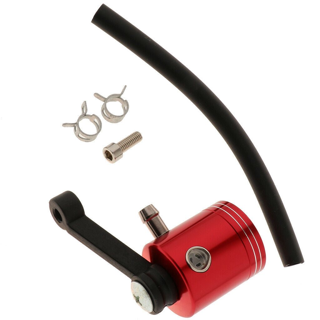 Red Motorcycle ATV Brake Oil Cup Fluid Tank Reservoir for Yamaha MT07 MT09