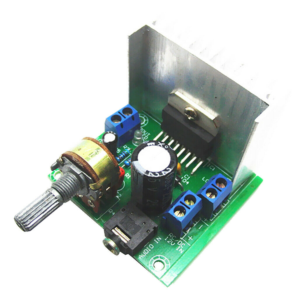 DC 12V TDA7297 2x15W Digital Audio Amplifier DIY Kit