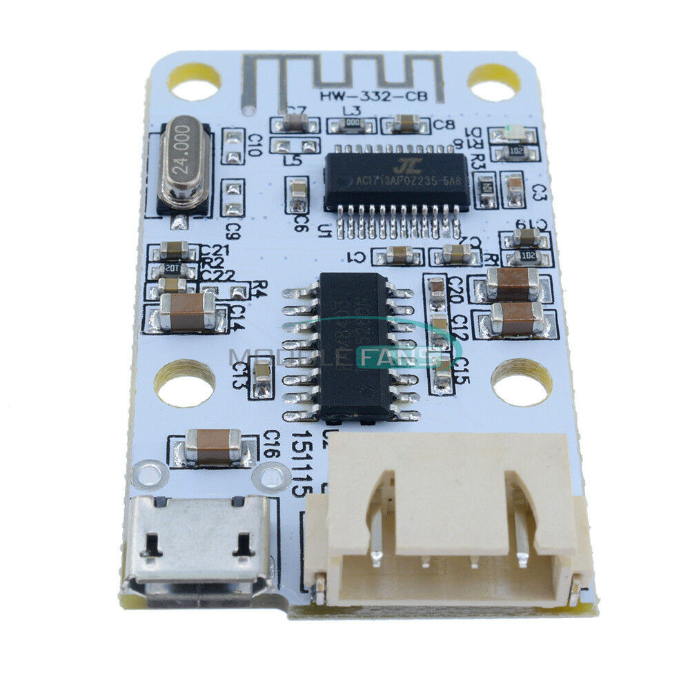 2X3W Bluetooth Audio Receiver Digital Power Amplifier Board Module 3W+3W  DC5V