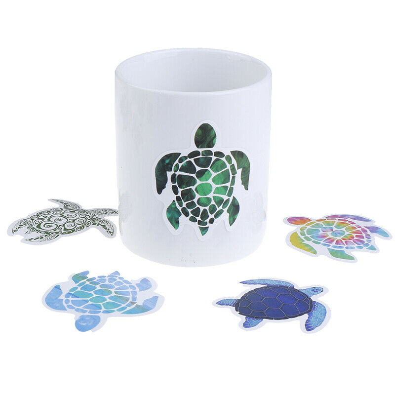 41Pcs Sea Turtle Stickers Cartoon Stickers Pack For Skateboard Car Kids T.l8