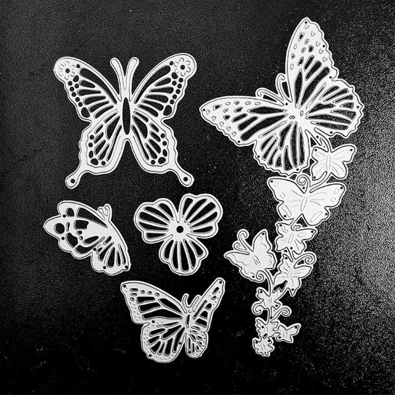 Butterfy Metal Cutting Dies Stencil DIY Scrapbooking Album Paper Card Making