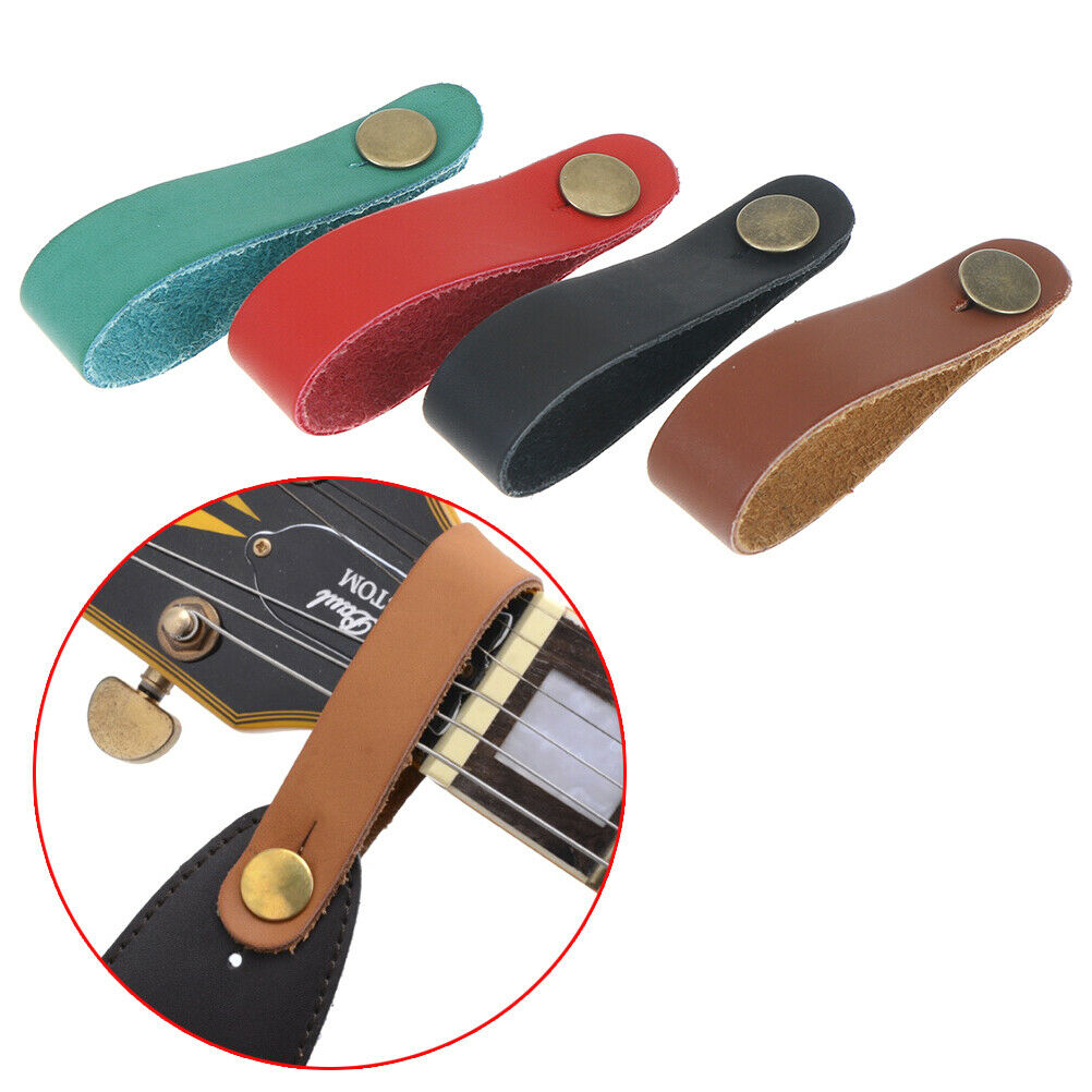 Leather Strap Hook For Acoustic Electric Guitar Headstock Tie Belt Guitar.l8