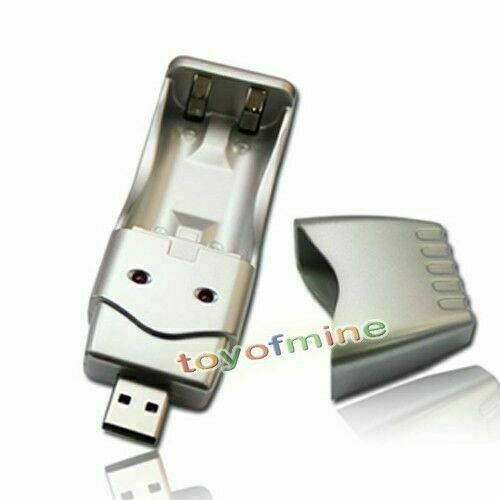 1 pcs USB Charger for Ni-MH AA AAA 2A 3A Rechargeable Battery