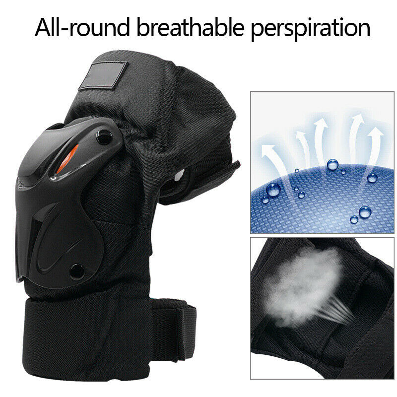 Motorcycle Bicycle Anti-Fall Short Night Reflect Breathable Knee Pads Protecter