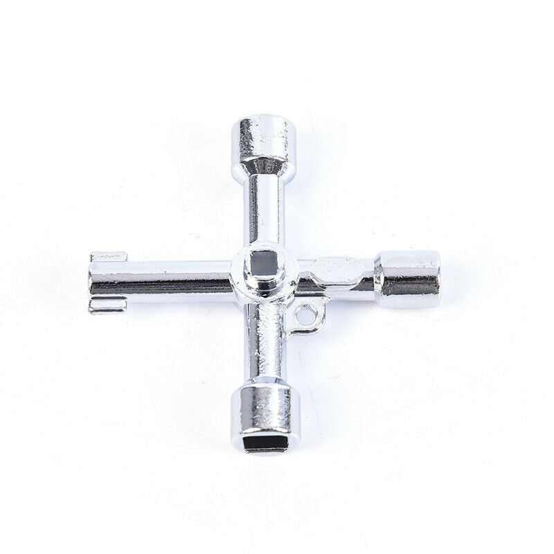 Multi-function 4 In 1 Universal Cross Key Triangle Key Cabinet Valve AlloyBDAU