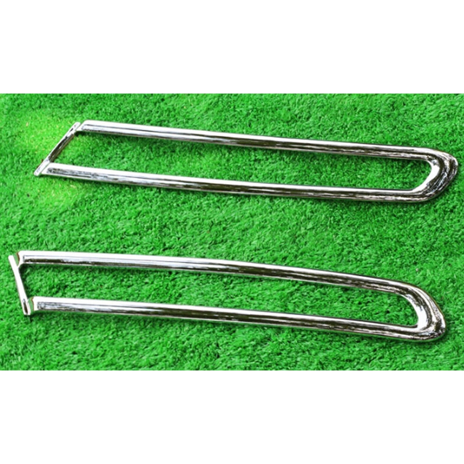 For Ford Explorer 2011-2015, 2pcs ABS Chrome Rear Fog Light Lamp Cover Trim