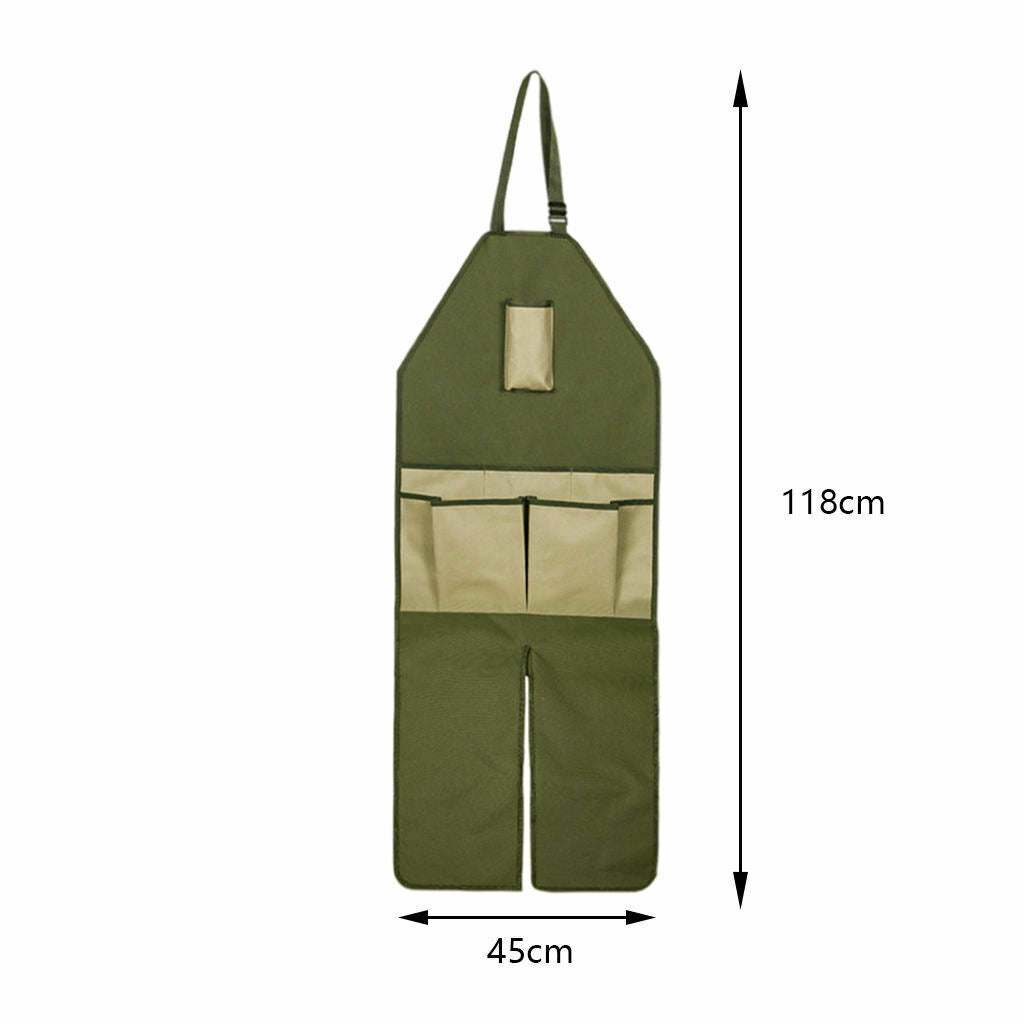Garden Apron Work Tool Adjustable Multifunction for Orchard Garden Gardeners