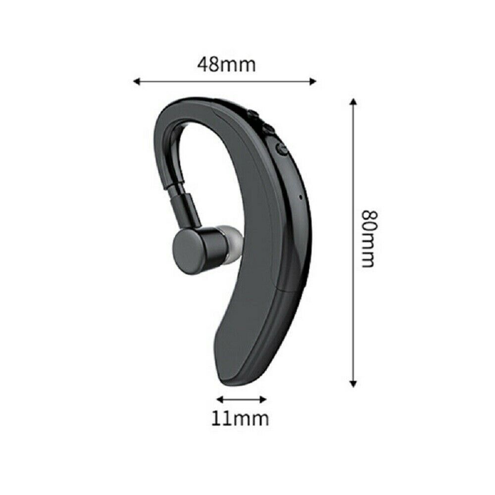 Bluetooth Headset Handsfree Wireless Earpiece Waterproof Earphone Stereo Earbuds