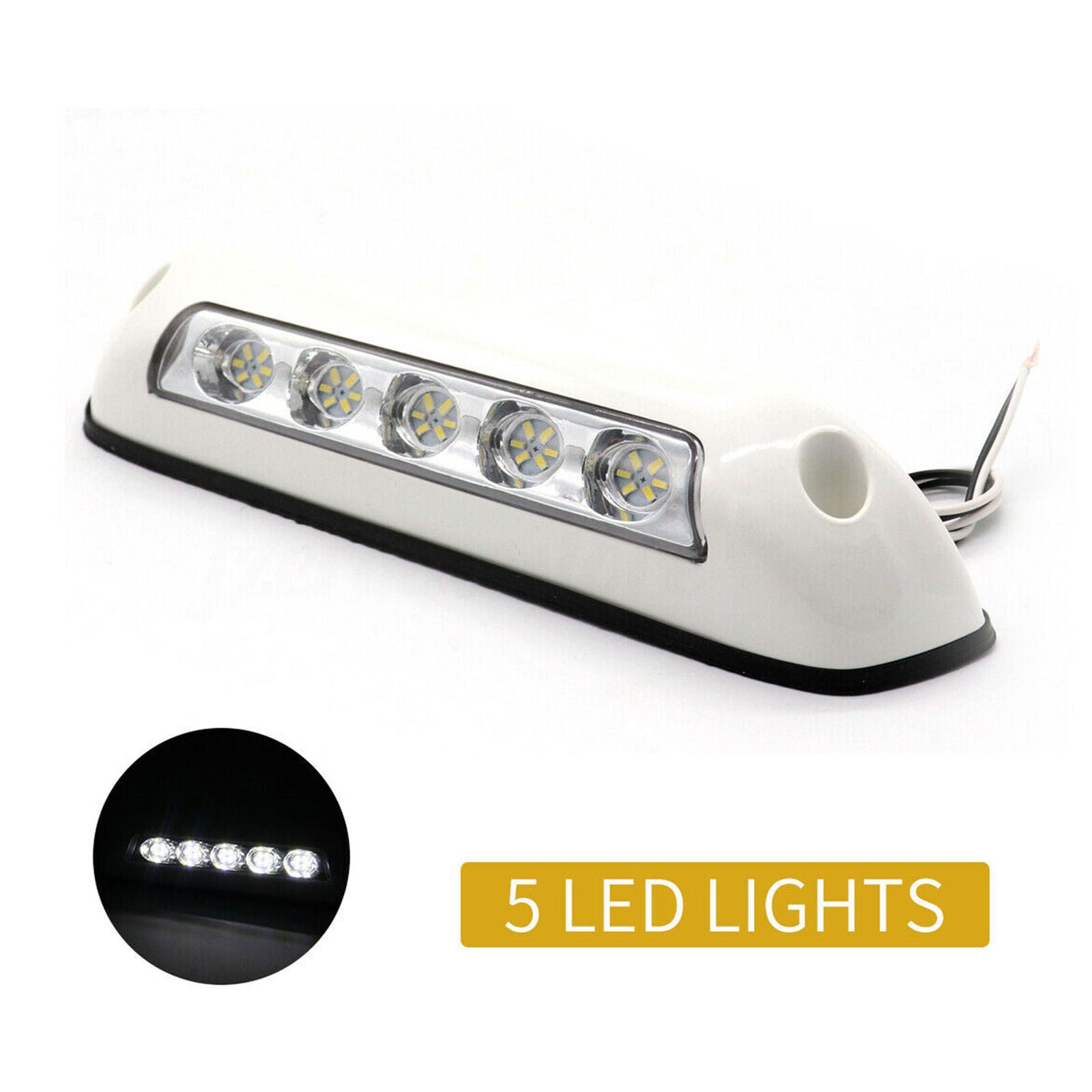 12V LED RV Awning Porch Light IP67 Waterproof Camper Exterior Camping Lamp Bulbs