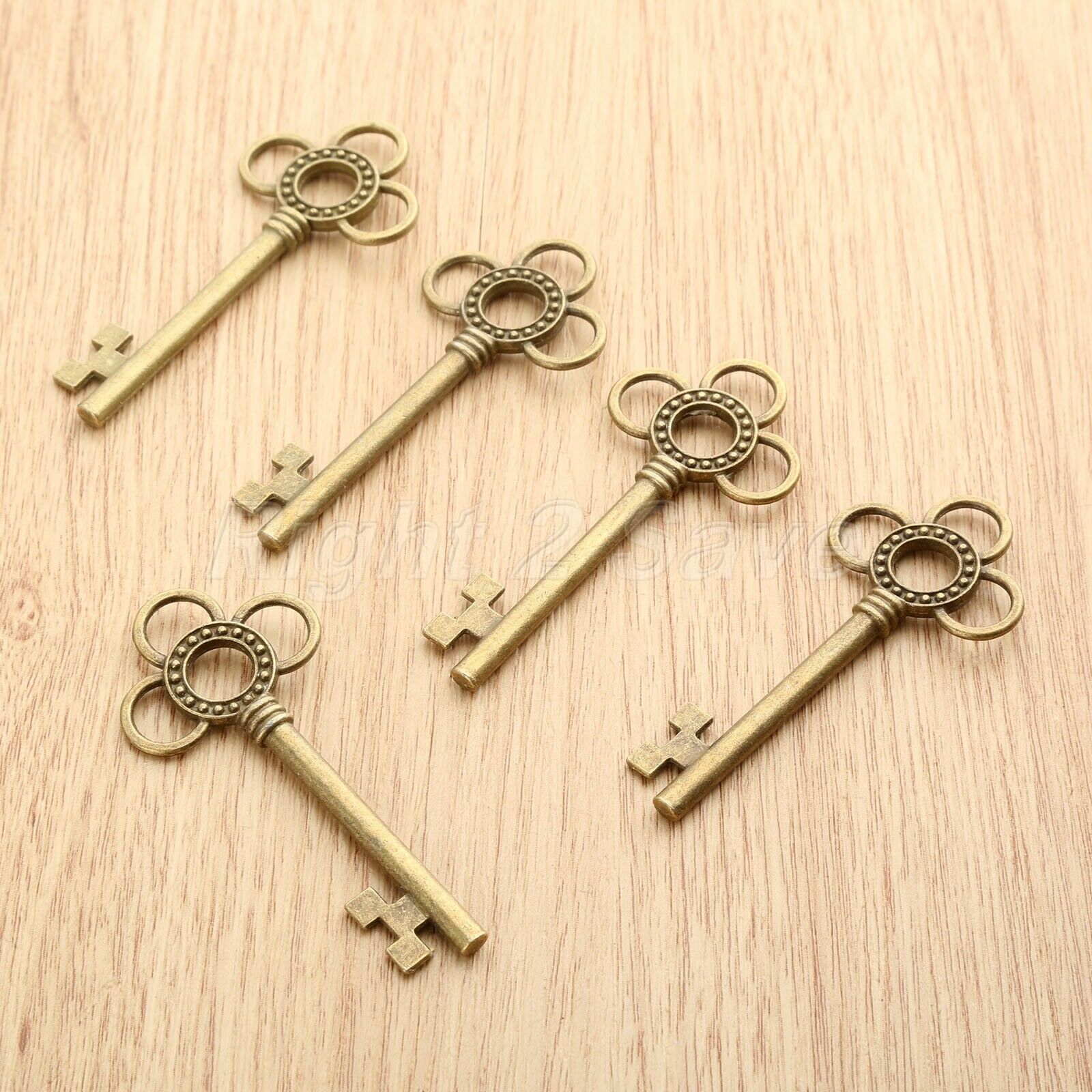 62*28mm Novelty Skeleton Key Charms Pendant Gift Jewelry Findings Wedding Favors