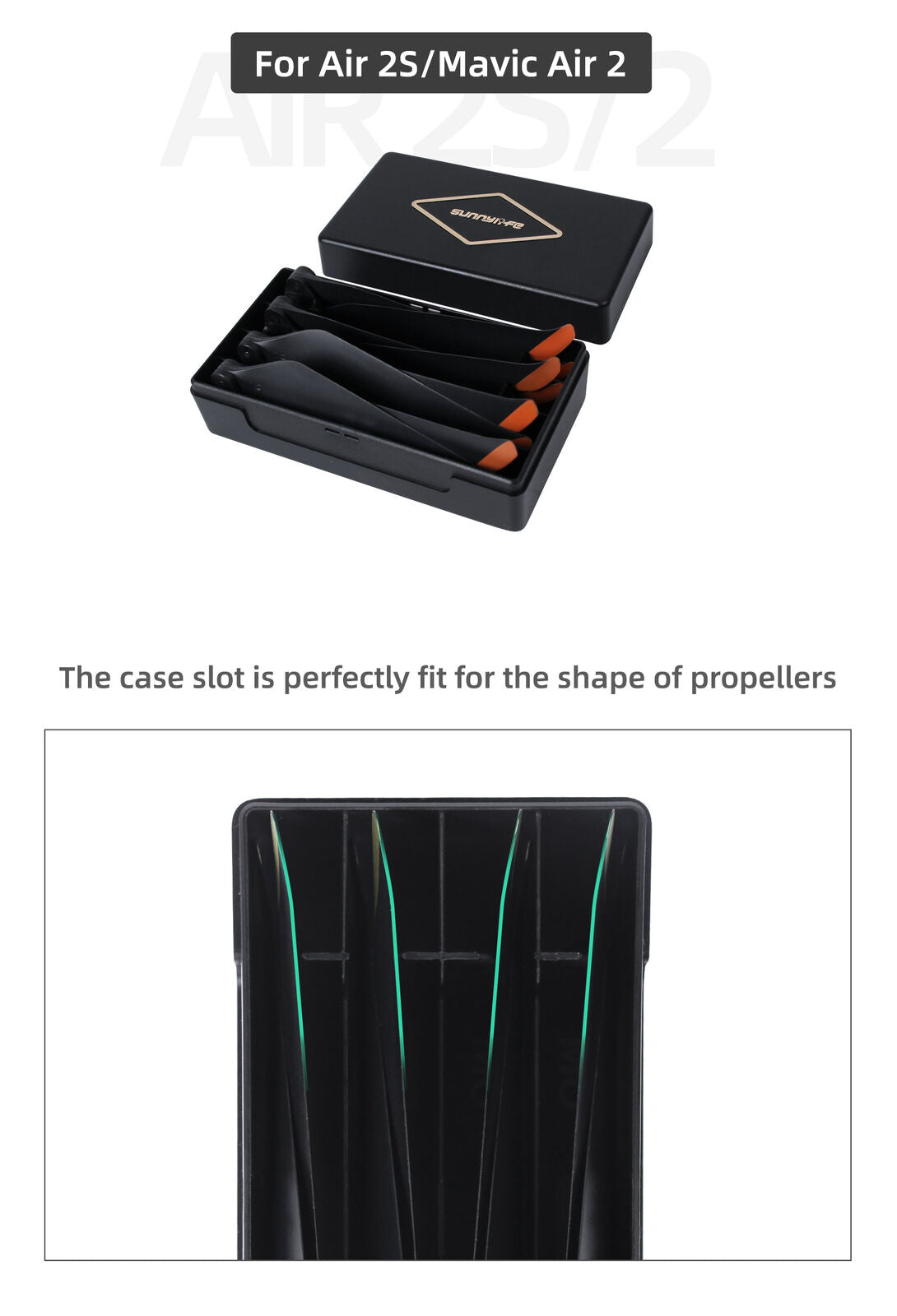 Propeller Storage Box Protection Case For DJI AIR 2S/AIR 2 Drone Accessories NEW