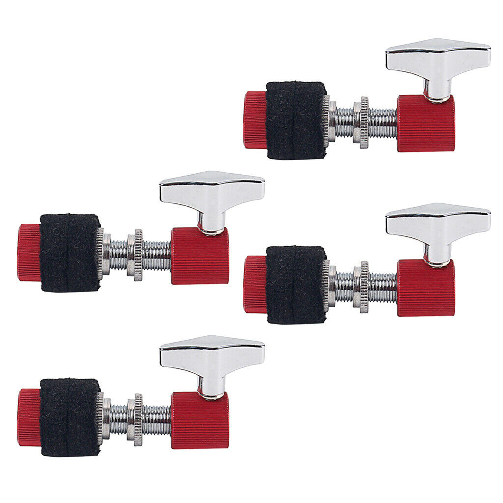 4x Hi-Hat Clutch For Hi Hat Cymbal Alloy Instrument Parts & Accs
