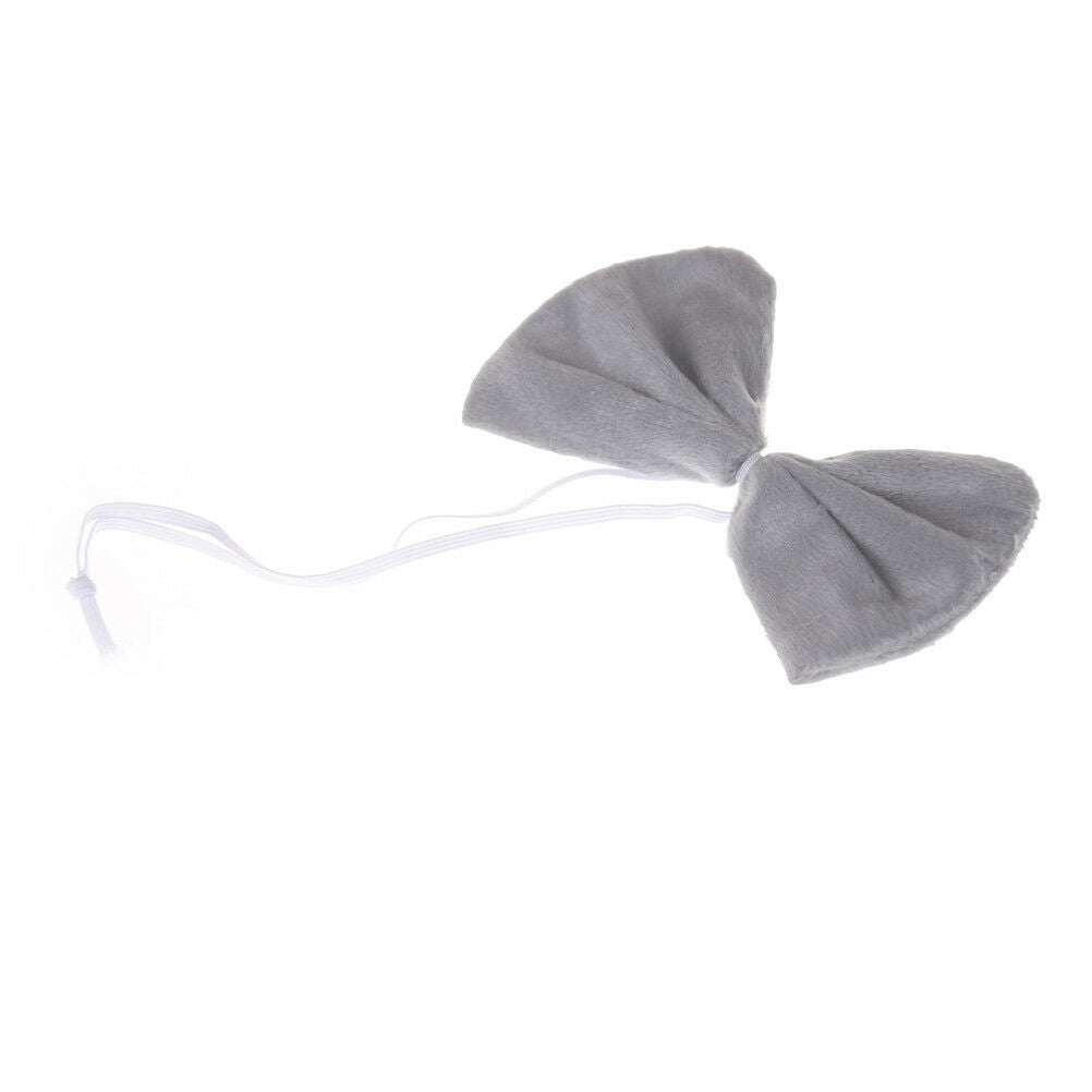 3Pce/set Elephant Animal Zoo Headband Ears Bow Tail Fancy Dress For Kids G.l8