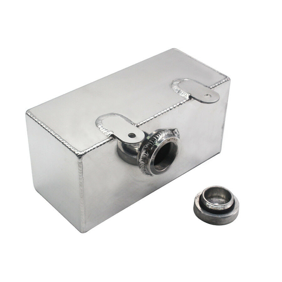 2L Windscreen Washer Bottle Aluminium Alloy Polished Intercooler Spray Tank