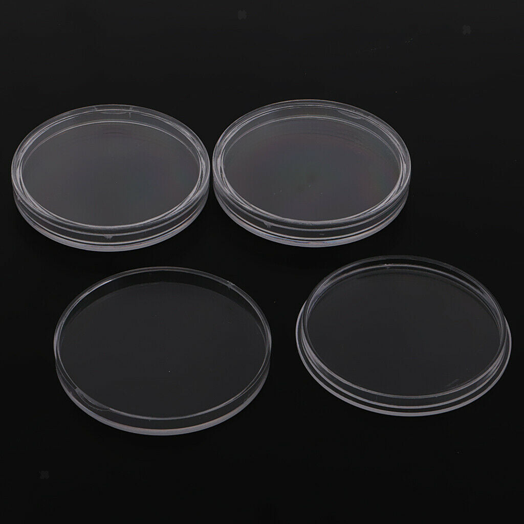 200PCS Coin Holder Capsules Clear Case Box for Coin Protection 36mm & 28mm