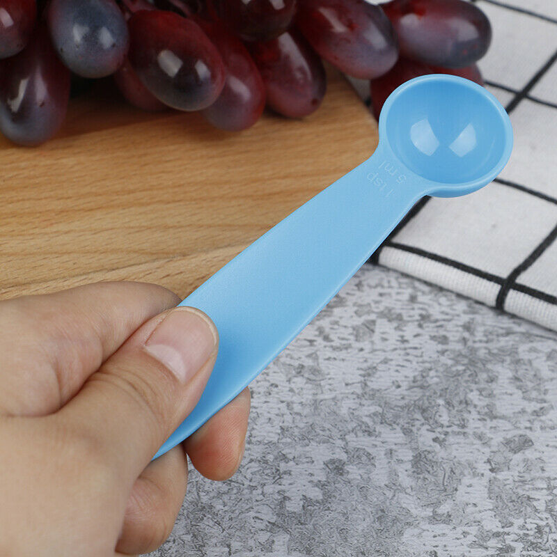 5pcs/set Measuring Spoons Colorful Plastic Measure Spoon Baking Measuring.l8