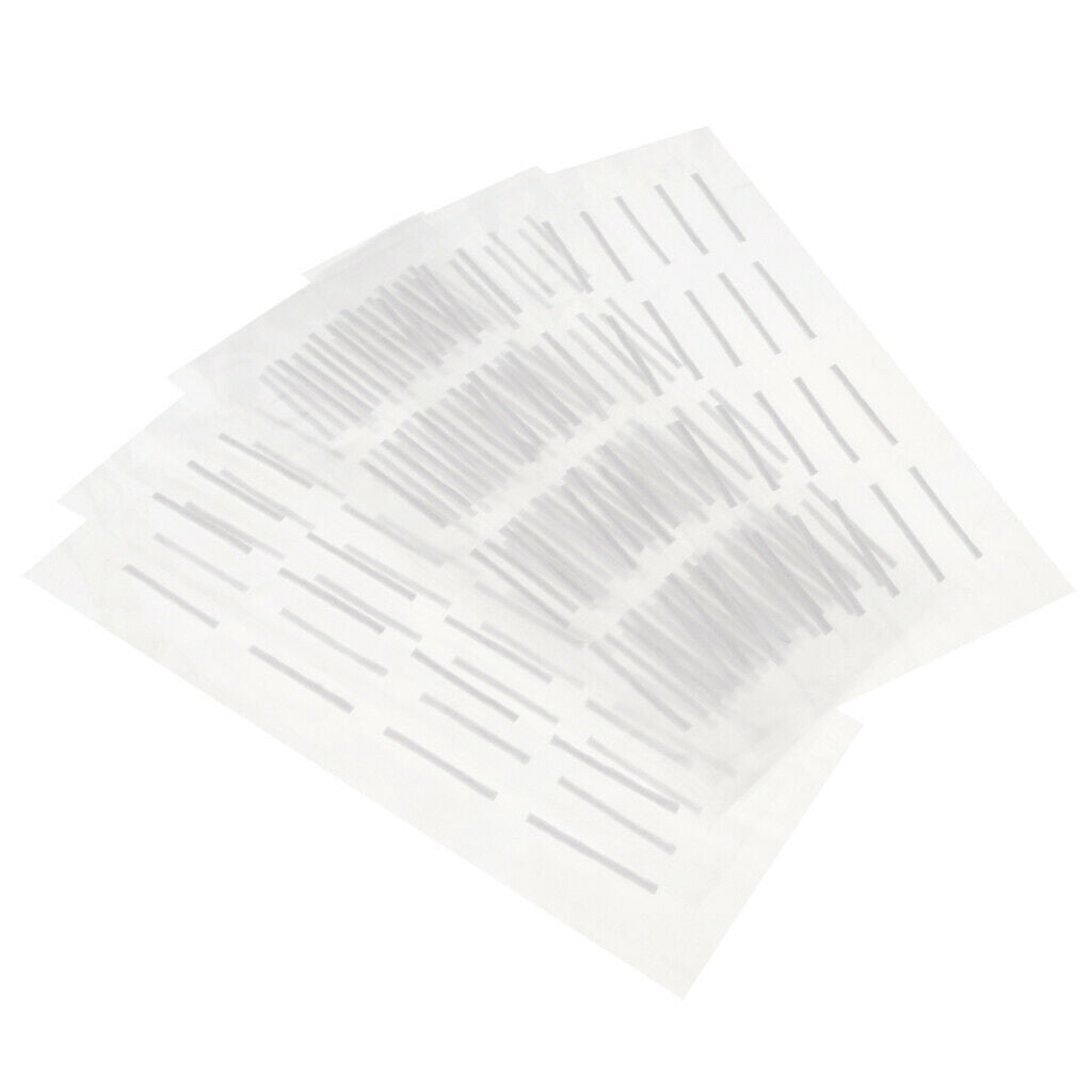 20 Sheets Disposable False Eyelashes Perming Stick,Lashes Curling Rod Wand