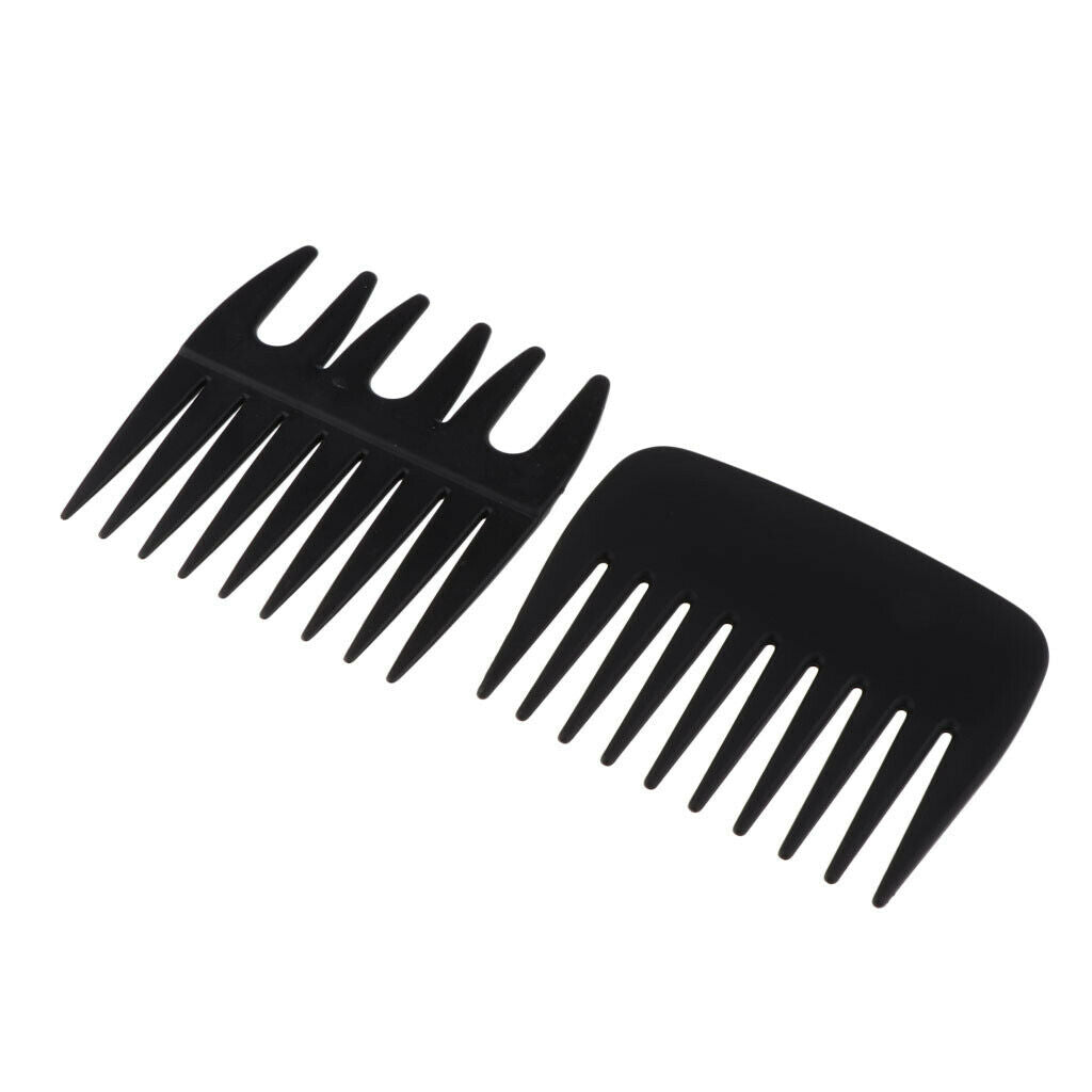 3â€™â€™ No Static Small Travel Pocket Size Detangling Comb Large Tooth Plastic