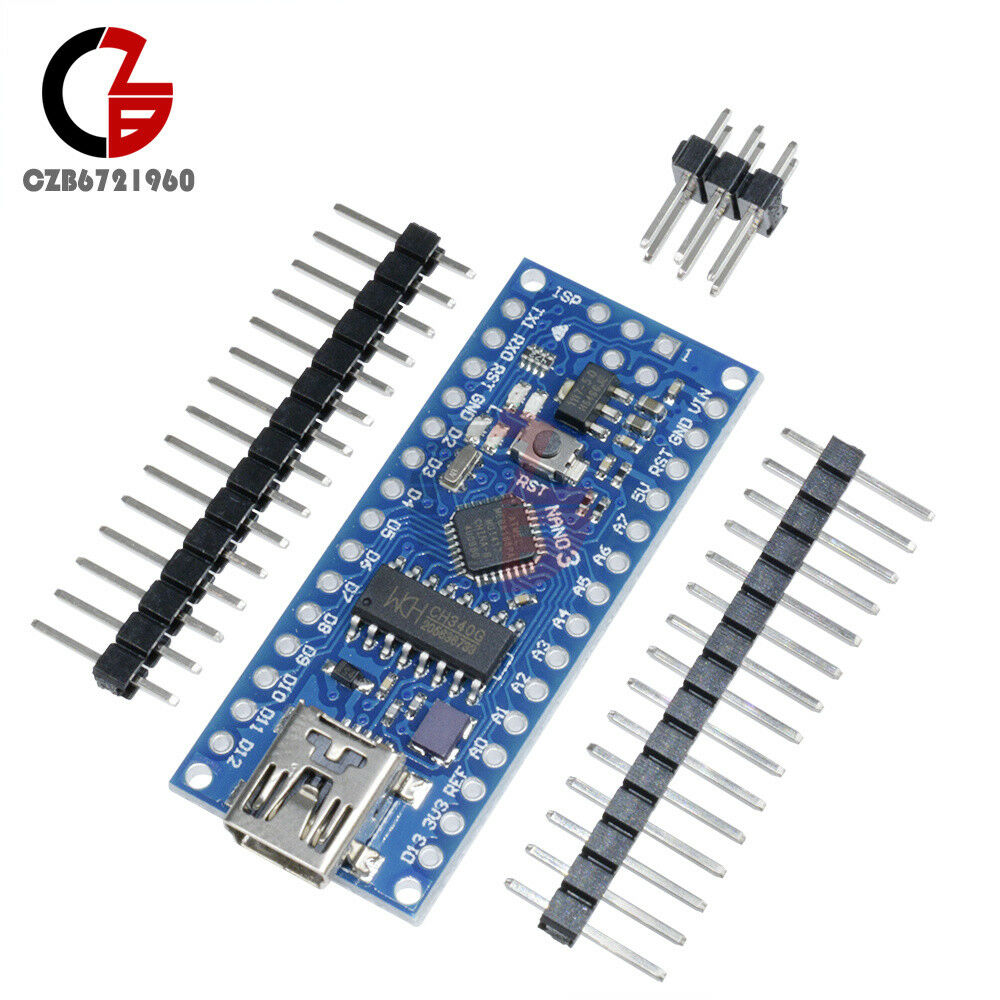 5PCS New Nano V3.0 ATmega168 CH340G mini USB compatibile Arduino NANO