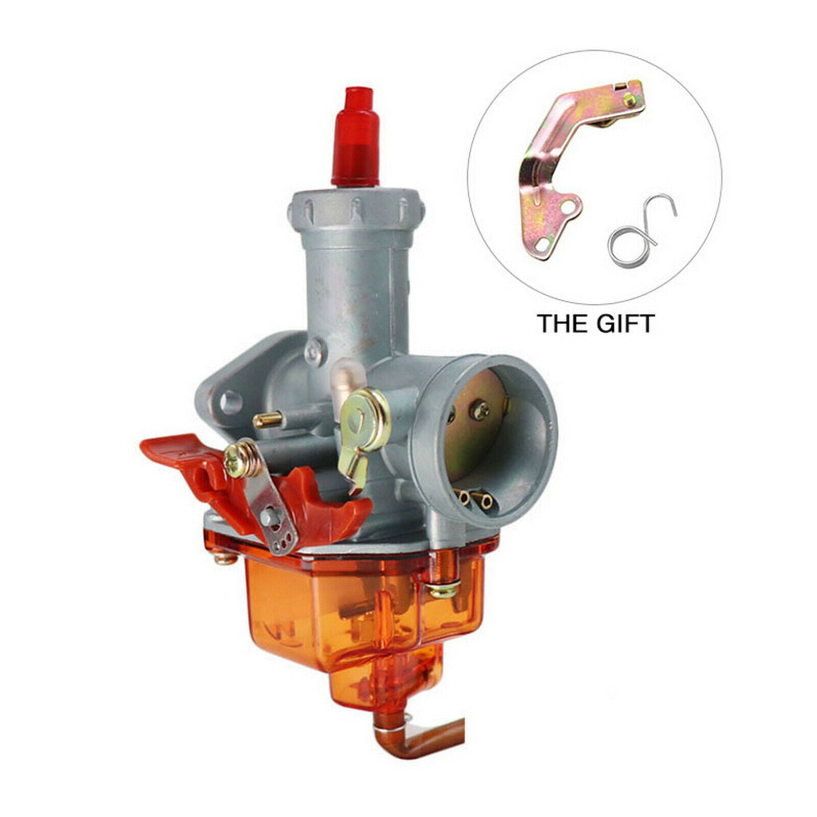30mm PZ30 Motorcycle Carburetor for ATV 150cc 160cc Motocross Quad Orange