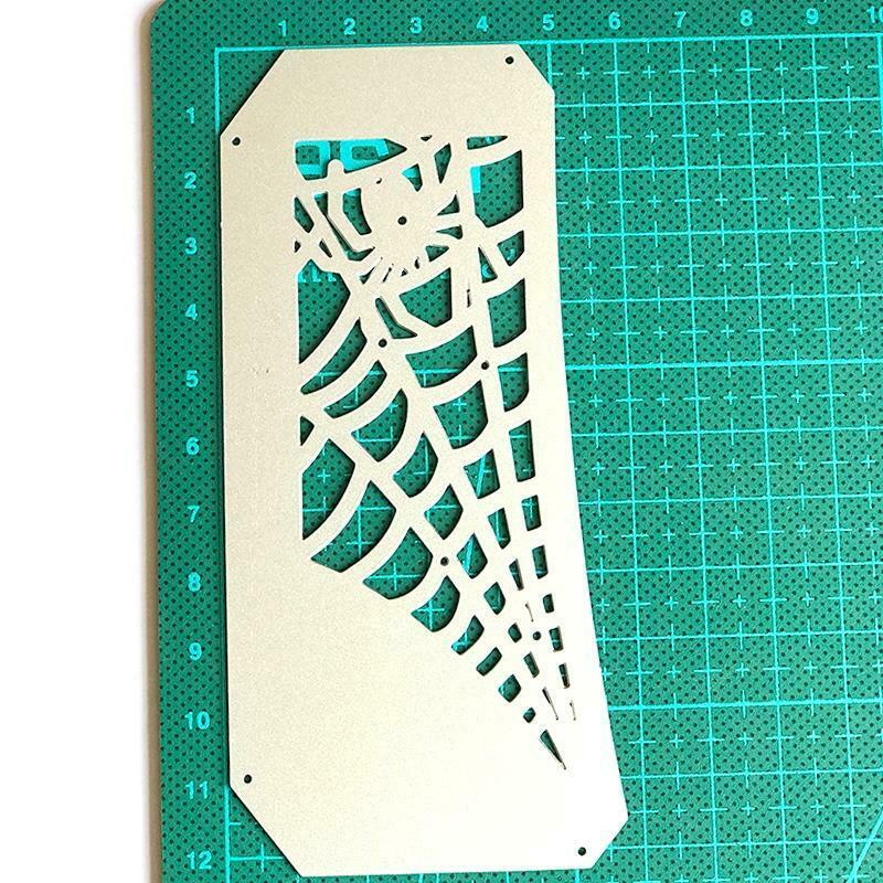 2pcs Halloween Spider Web Metal Cutting Dies Stencil Scrapbooking DIY Embossing