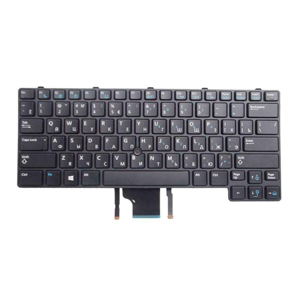 Replacement Russian Portable Backlit Keyboard For  E6430U E6430S 6530U