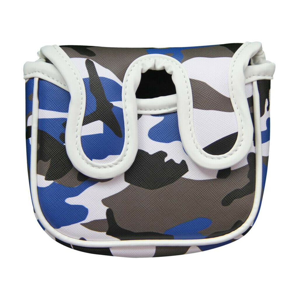 Pack of 1 Premium Golf Putter Cover Compact Club Head Cover PU Leather