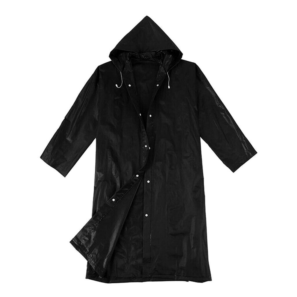 Hood Rain Coat Waterproof Women Men Poncho Outdoor Camping Snow Raincoat
