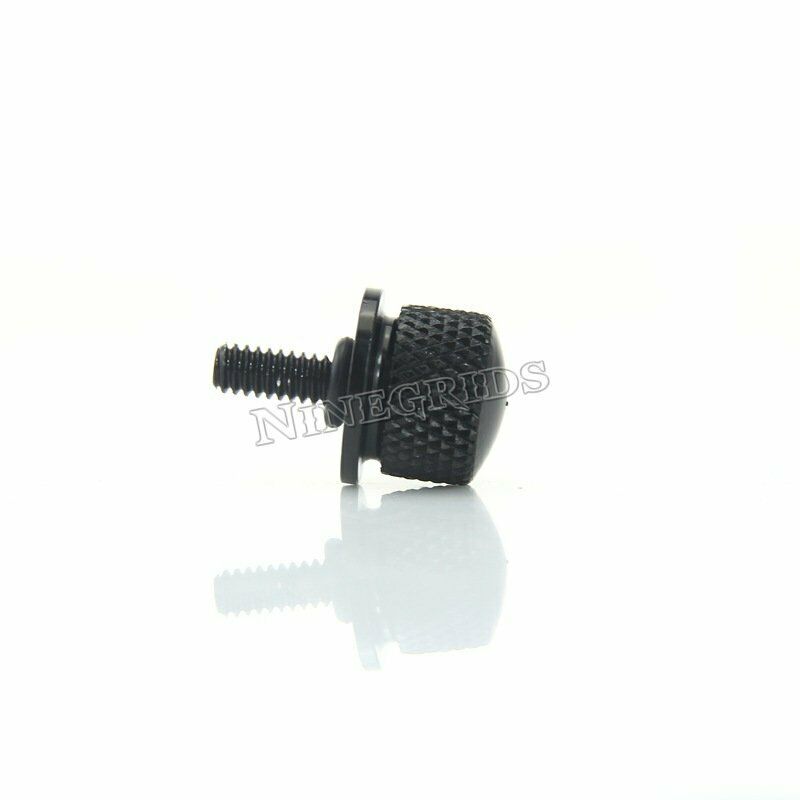 Black CNC Metal Plate/Fairing/Seat/Saddle Bolt Screw 6mm For HXXlXy Motorcycle