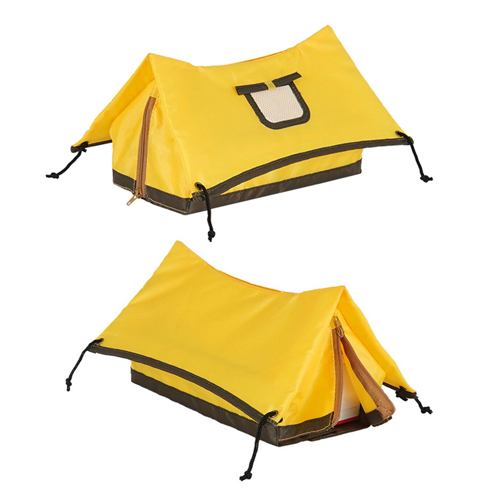 Novelty Camping Tent Tissue Box Napkin Holder for Bedroom Office Home Bar