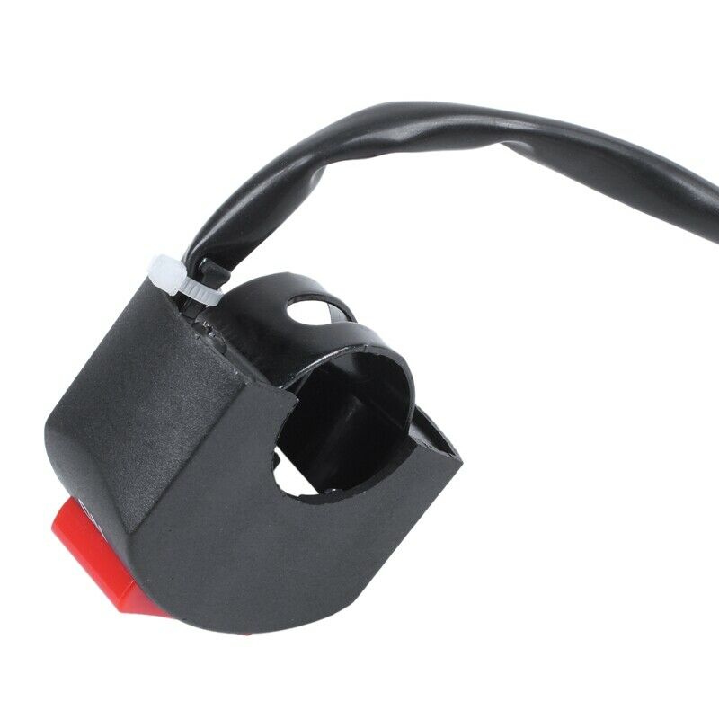 Handlebar Motorcycle Accident Hazard Double Flash Light Switch ON/OFF Button AM3