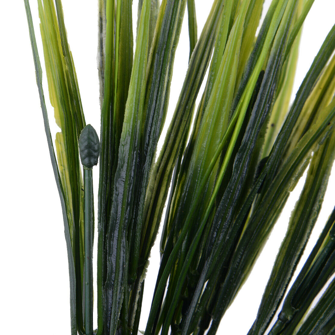 10Pc Artificial Plastic Wheat Grass Faux Shrubs Greenery Plant Home Garden Decor
