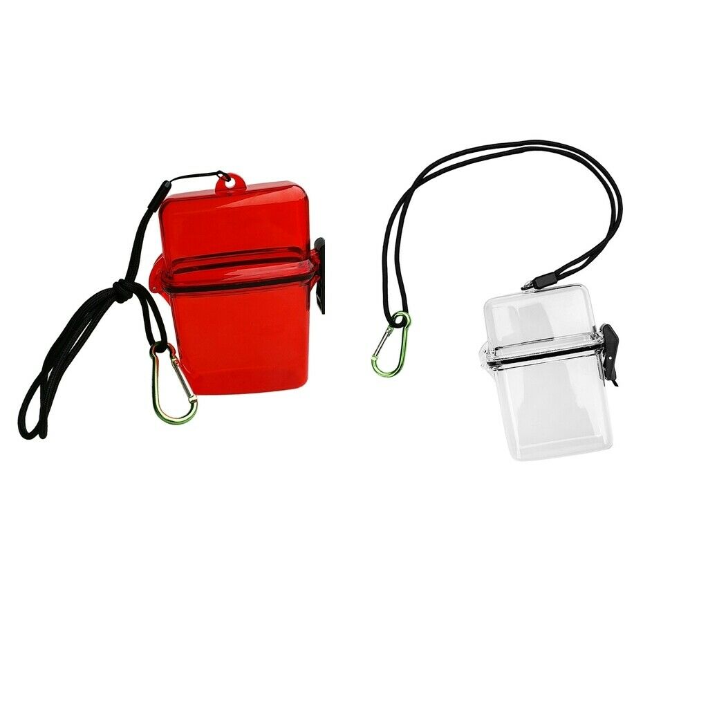 2x Solid Kayak Waterproof Dry Box Swimming Diving Waterproof Case Boating
