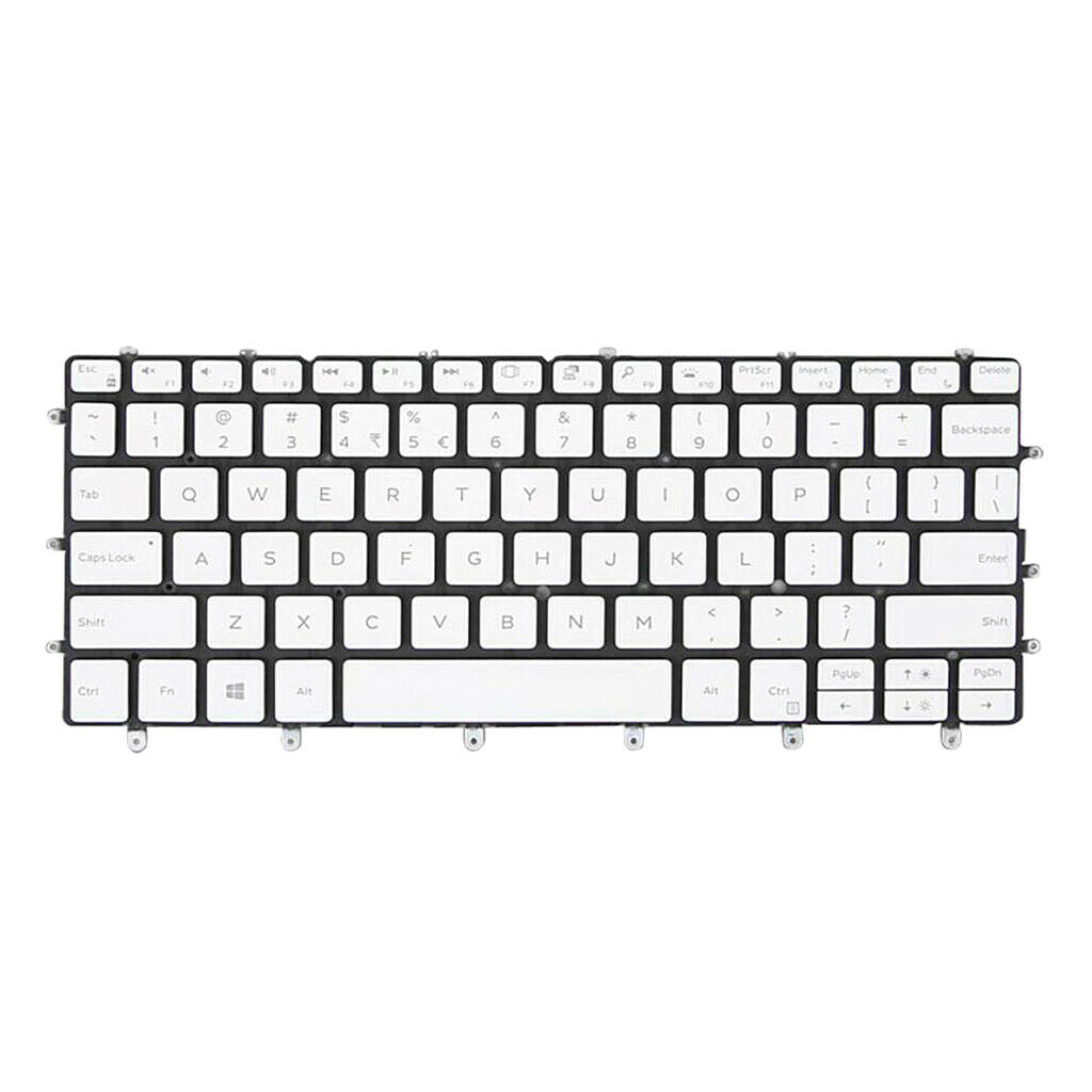 Laptop US Backlit Keyboard Replacement for Dell XPS 13 9370 0K2NCP 13.3''