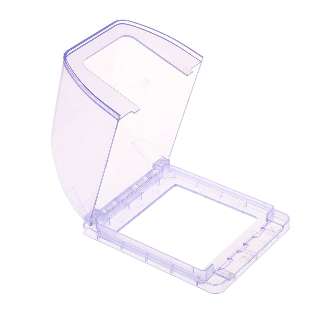 Switch Socket Panel Waterproof Box / splash box / Switch Cover Blue