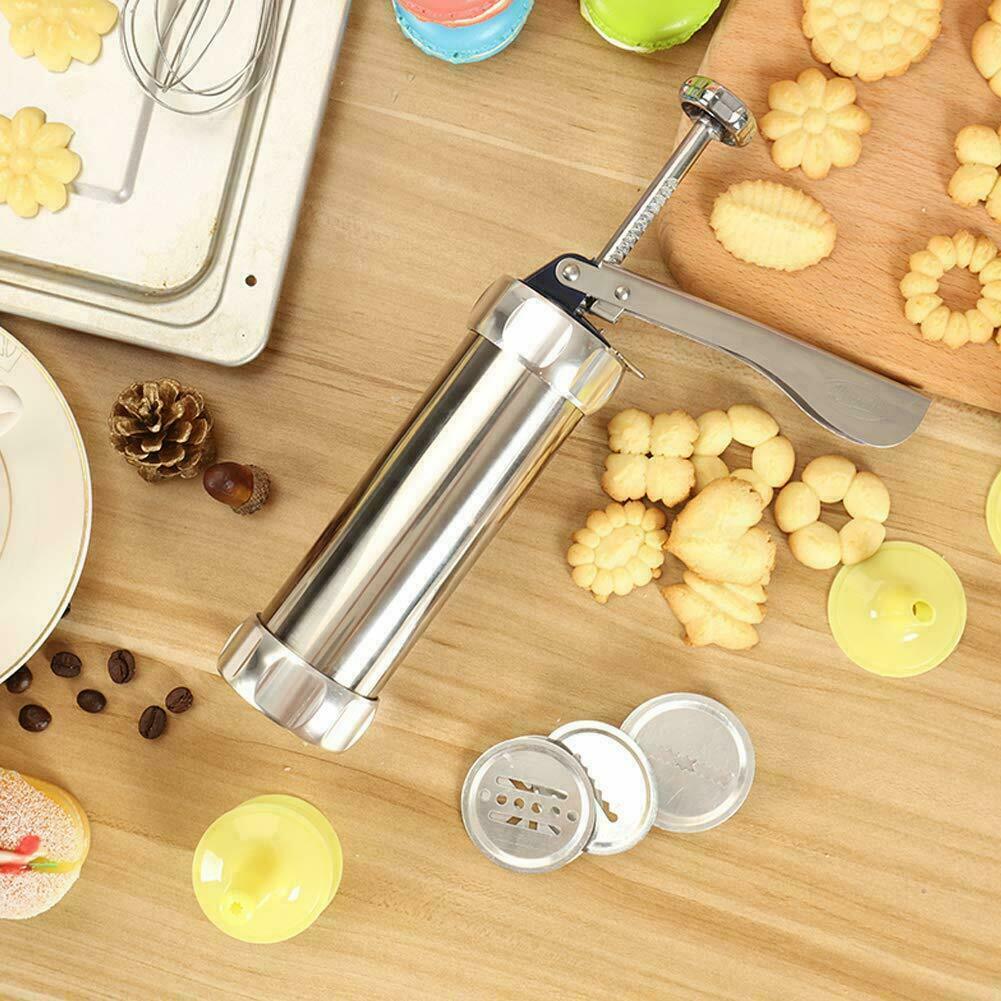 Kit Spritz Dough Biscuits Making Tools Biscuit Press Set Cookie Maker Machine